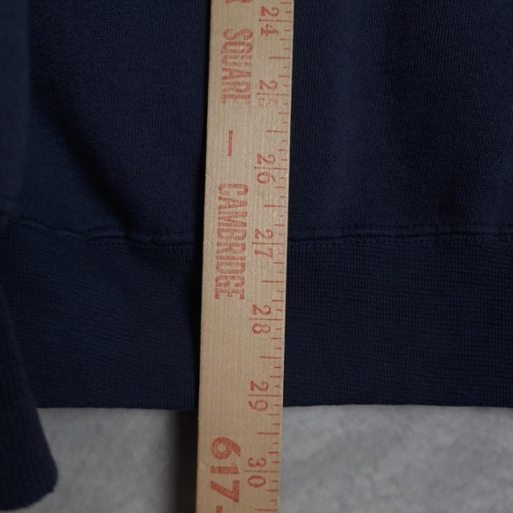 Vintage American Eagle Outfitters Sweatshirt Mens Large Navy Blue Moose 80s 90s - Picture 15 of 16